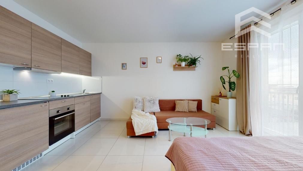 Zariadený 1 izb. byt s parkovaním a pivnicou na ul. Ceste Mládeže/Malacky!!