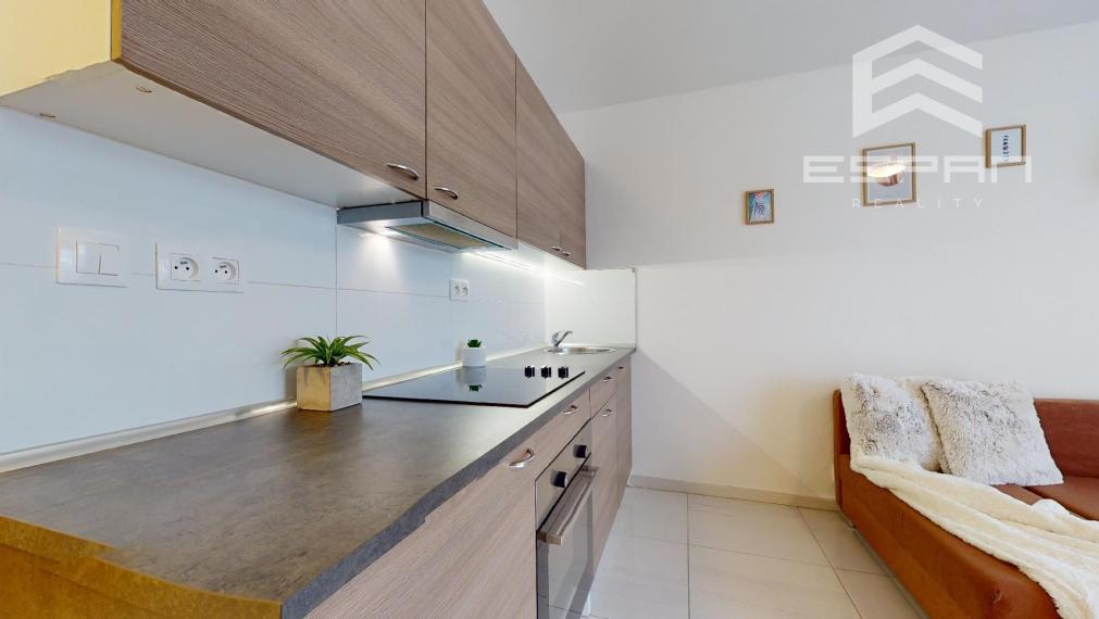 Zariadený 1 izb. byt s parkovaním a pivnicou na ul. Ceste Mládeže/Malacky!!