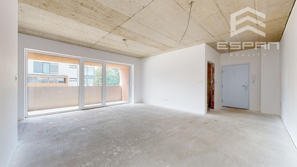Dizajnový 2 izb. byt s vlastným vykurovaním, parkovaním a loggiou s výmerou 9,8 m2 / Kostolište!!