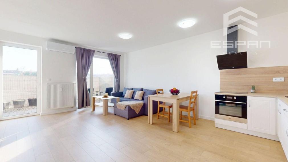 Kompletne zariadený 1i byt s predzáhradkou, Rohožník