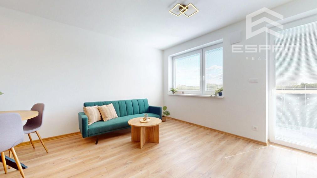 Moderne zariadený 2 izbový byt s parkovaním aj pivnicou v novostavbe